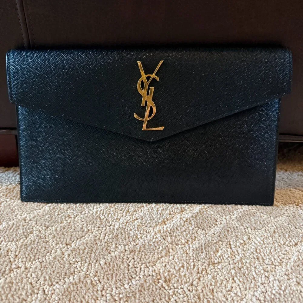 YSL Uptown Medium Clutch - Picture 2 of 3